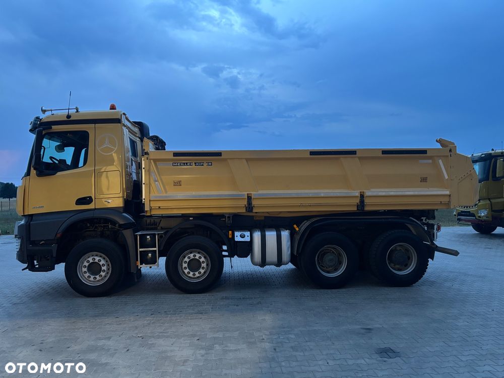 Mercedes-Benz Arocs 4148 Hydroburta Meiller Kipper 8x4 idealny stan - 4