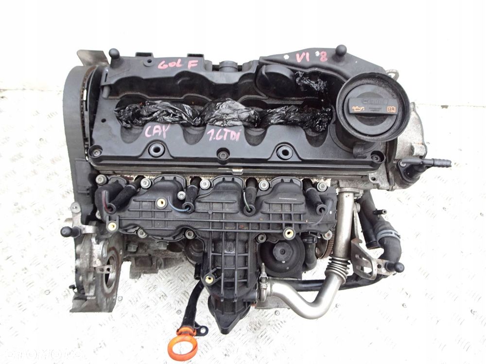 silnik vw golf vi seat skoda audi 1.6 tdi cay - 7