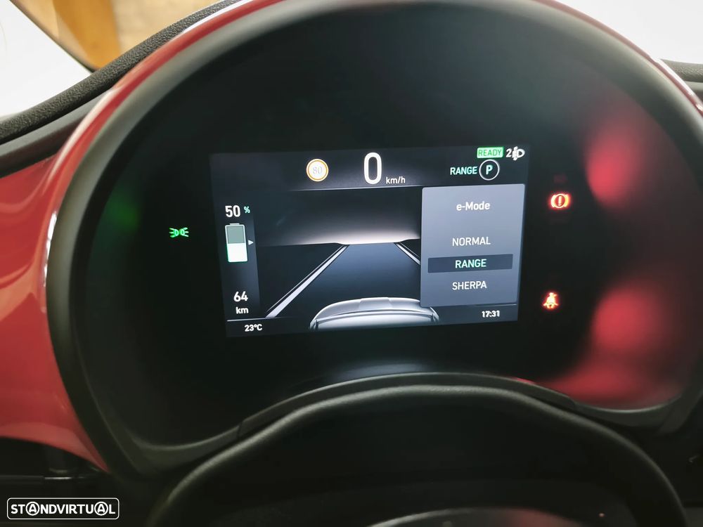 Fiat 500e 23,8kWh Red - 38