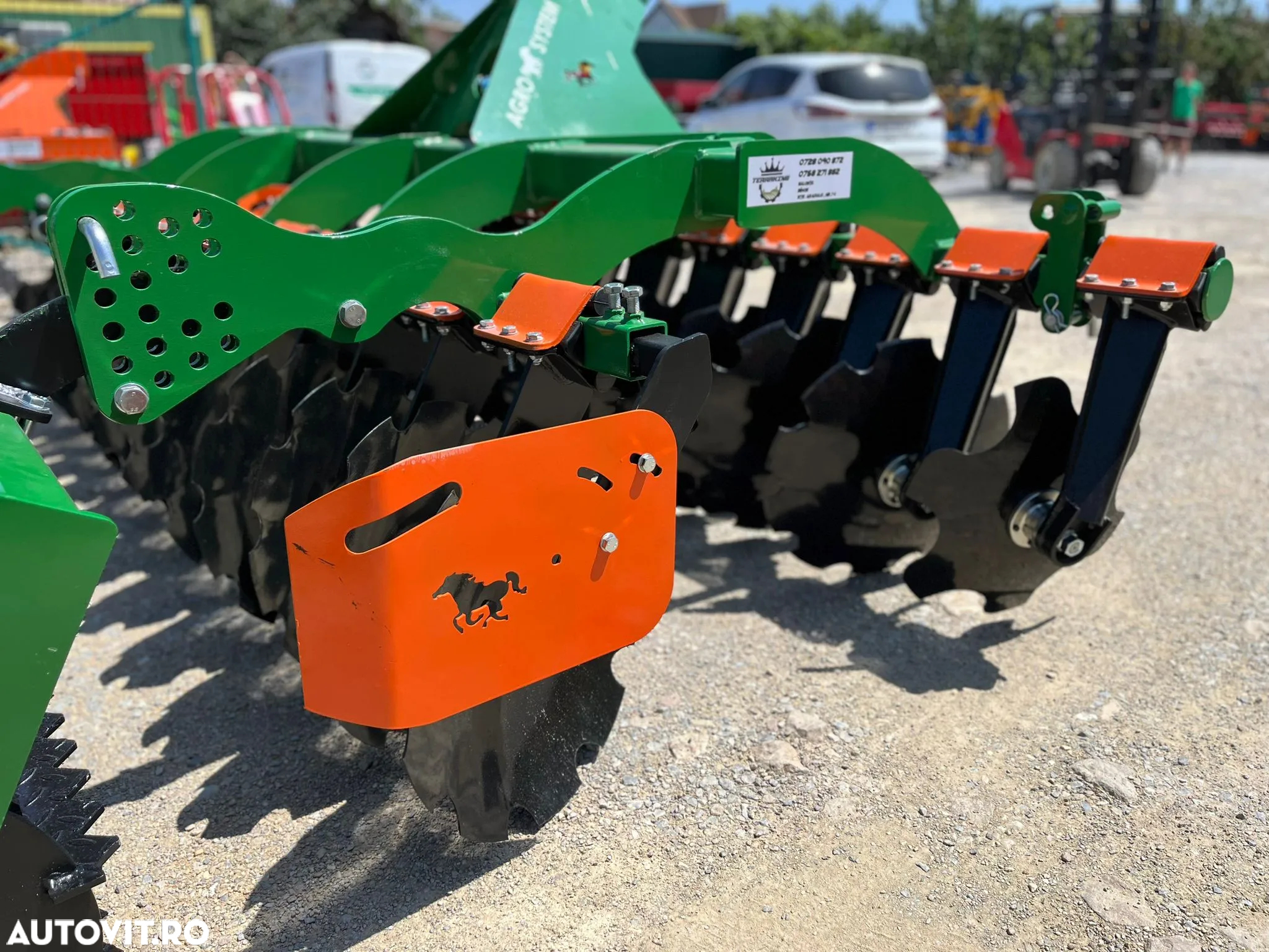Terraking TerraDisc HUMMER cu tavalug coarda - 3