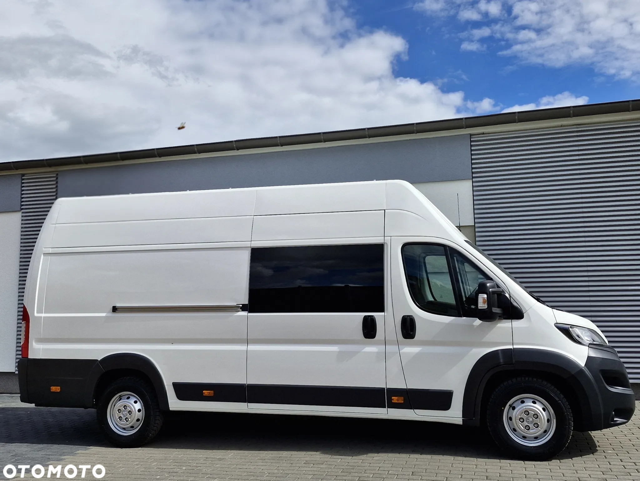 Peugeot Boxer, L4H3 MAXI, BRYGADÓWKA,7 miejsc DOKA, klima - 7