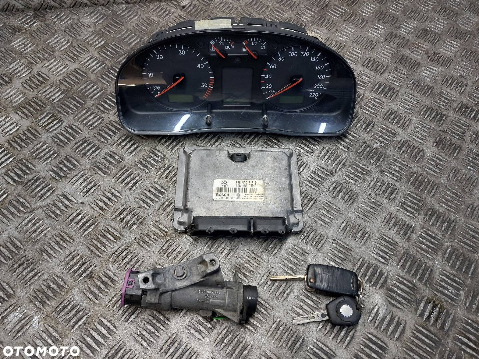 ZESTAW STARTOWY PASSAT B5 1.9 TDI AUTOMAT 038906018P 3B0919881P - 1
