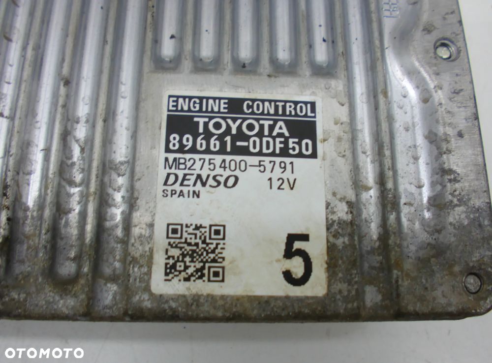 Toyota Yaris III 1.33 Zestaw Startowy Komputer Licznik Stacyjka - 2