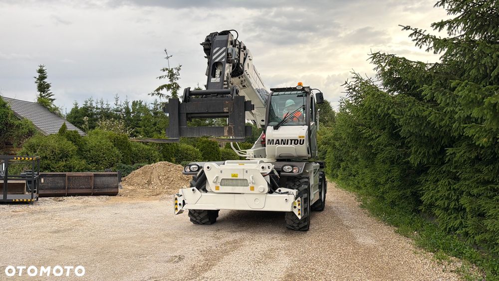 Manitou Ładowarka teleskopowa Manitou Mrt 2150 + Privilage Roto obrotowa 360 Pilot sterowanie radiowe Kosz Widły 2016/17 1840 2550 2540 silnik Mercedes 2150+ Merlo - 19