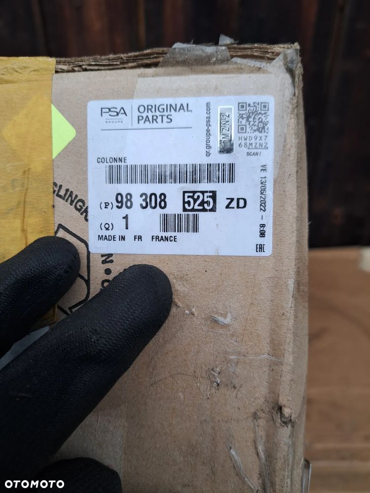 Sztyca Kolumna kierownicza Peugeot 308 III DS 4 II Opel Astra L 98308525ZD 9830852580 - 10