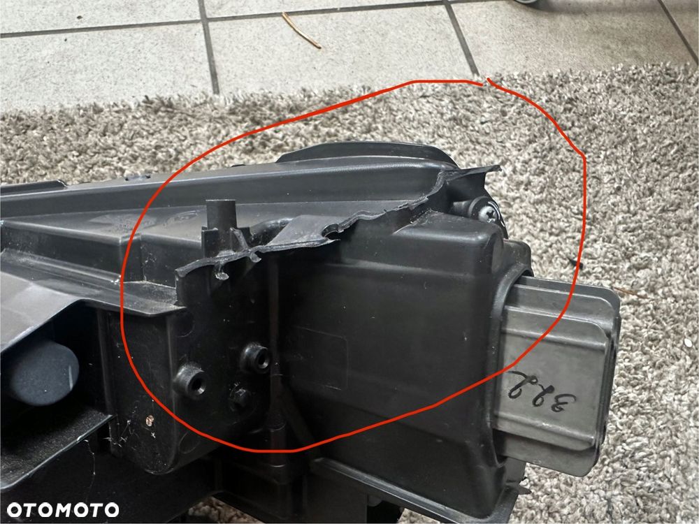 nissan townstar lampa prawa przód full led 260107139r - 13