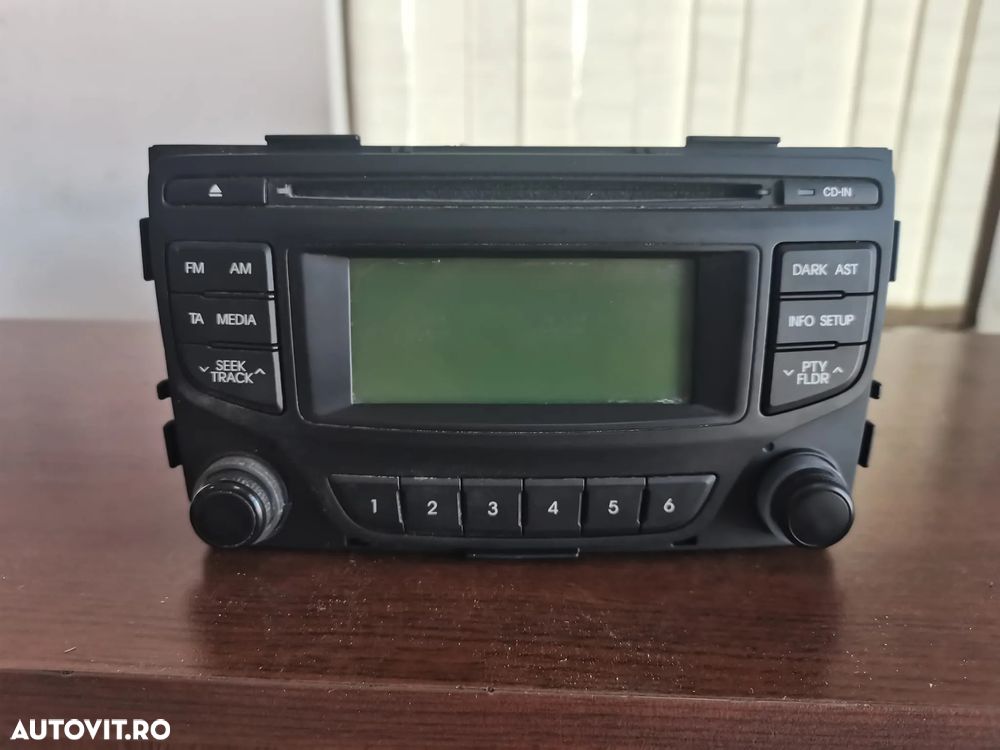 CD Player mp3 Hyundai ix20 cod 96160-1K000 961601k000 - 1
