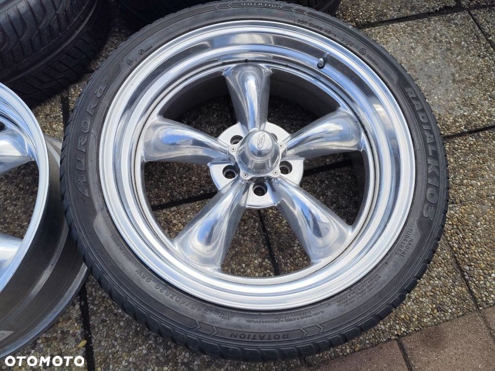 Ford Mustang Mercury Chrysler Dodge Plymouth felgi aluminiowe polerowane Eagle Alloys Made in Usa - 2