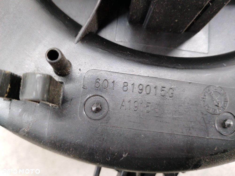 WENTYLATOR NAWIEWU, DMUCHAWA VW FOX 6Q1819015G 1.2 6V - 2