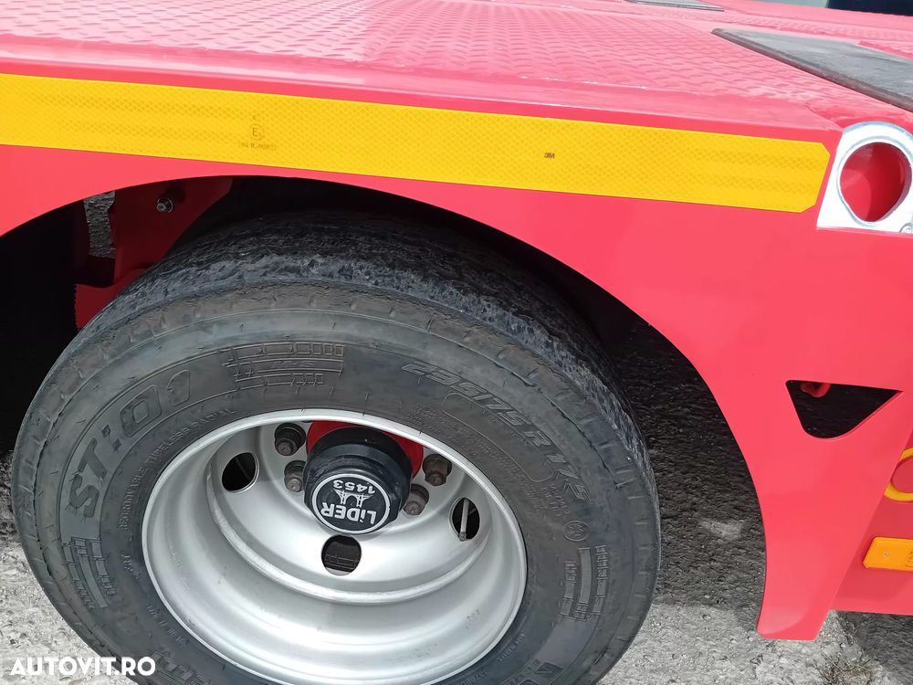 Lider TRAILER/LOW LOADER 4 AXE/4 AXELS, NOU/NEW TOP !!! - 12
