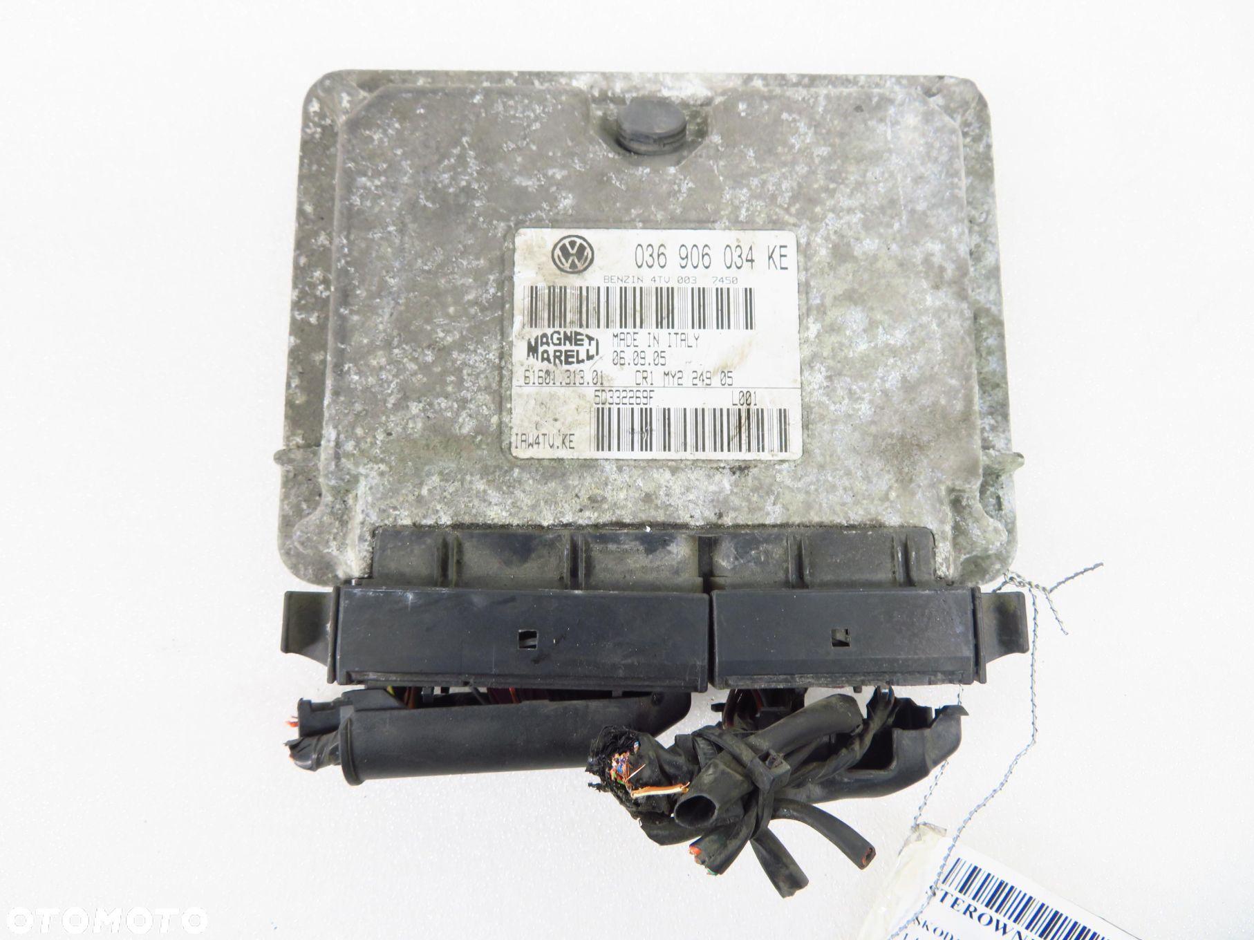STEROWNIK SKODA FABIA I 1.4 16V 036906034KE 6160131301 IAW4TVKE - 1