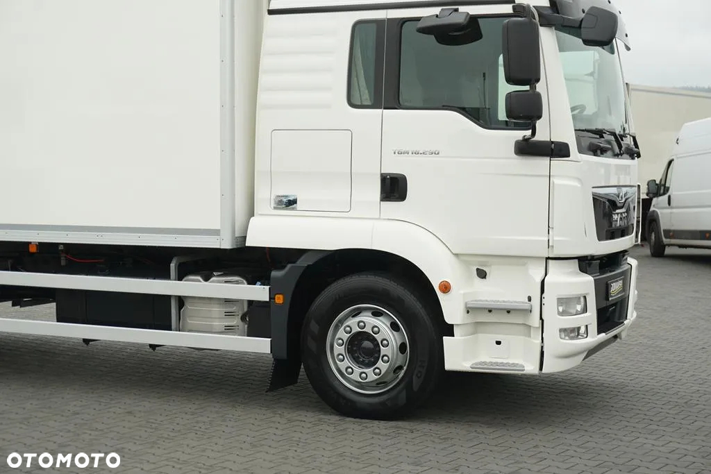 MAN TGM / 18.290 / EURO 6 / CHŁODNIA + WINDA / 18 PALET / ŁAD. 8445 KG - 32