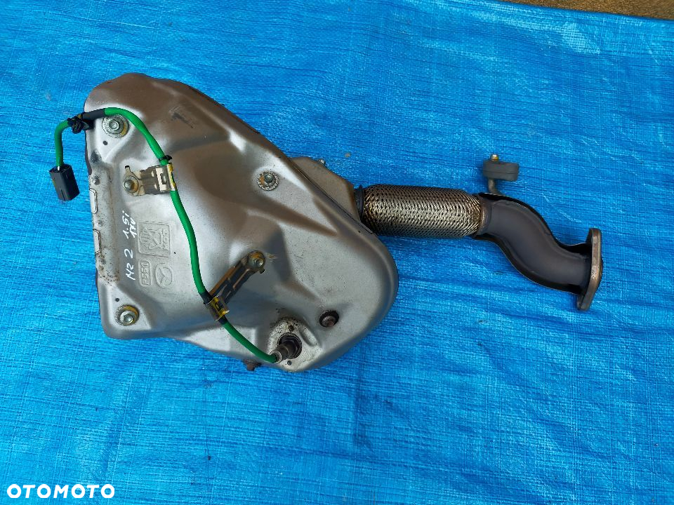 Mazda 2 DJ 1.5 Benzyna Kolektor Wydechowy Katalizator Sonda 2018 - 2