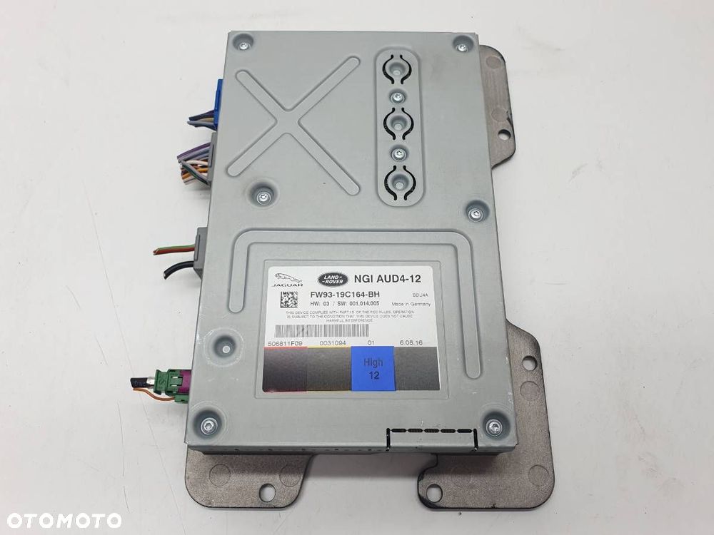WZMACNIACZ RADIA AUDIO JAGUAR F-PACE X761 FW93-19C164-BH ORYGINAŁ - 1