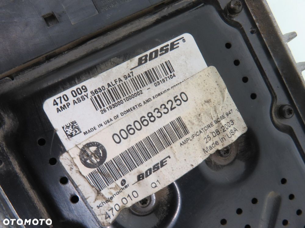 WZMACNIACZ ALFA ROMEO GT 00606833250 - 2