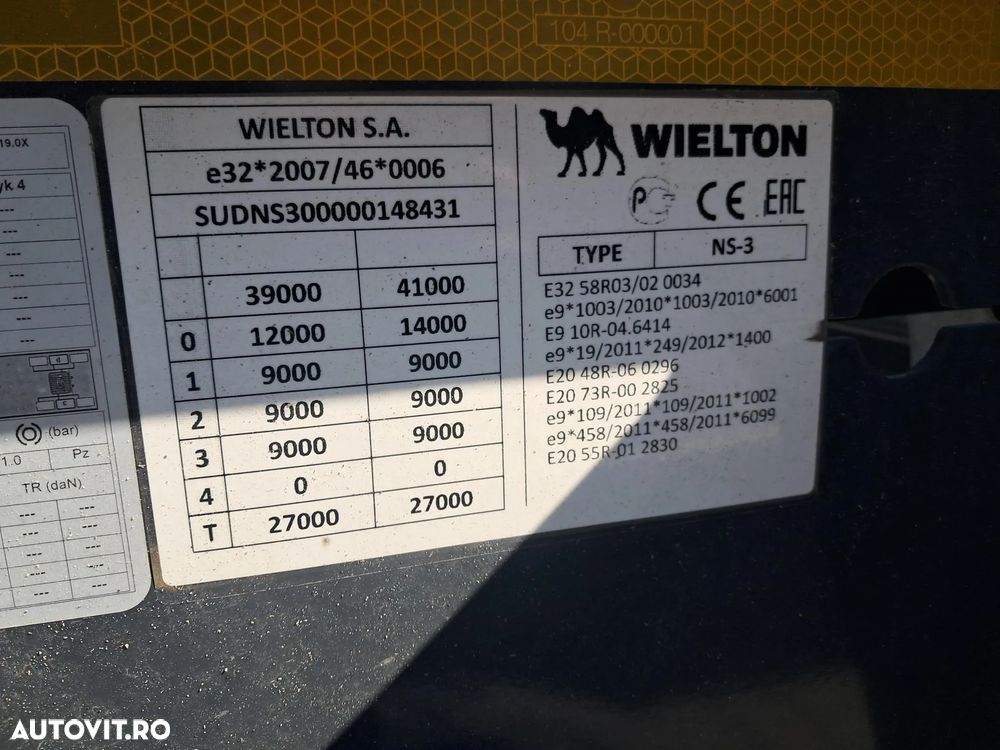 Wielton NS3P45R2 TRANSPORT CONTAINER - 14