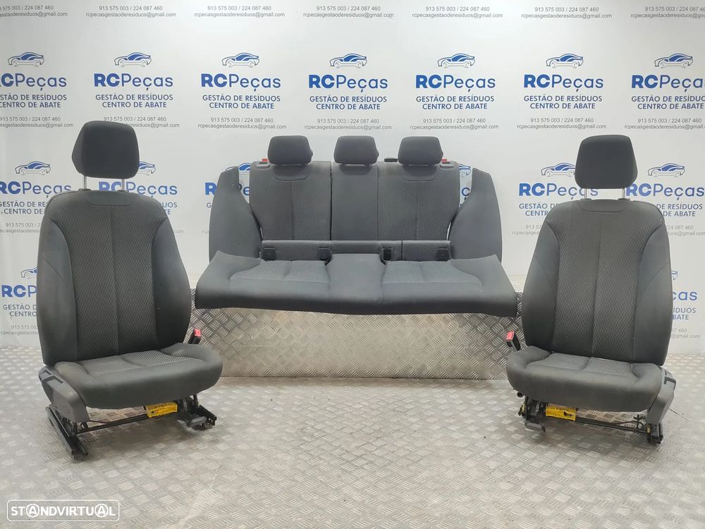 Conjunto Bancos Originais Tecido BMW Serie 1 F21 3 Portas Serie 2 F22 3 portas - 1