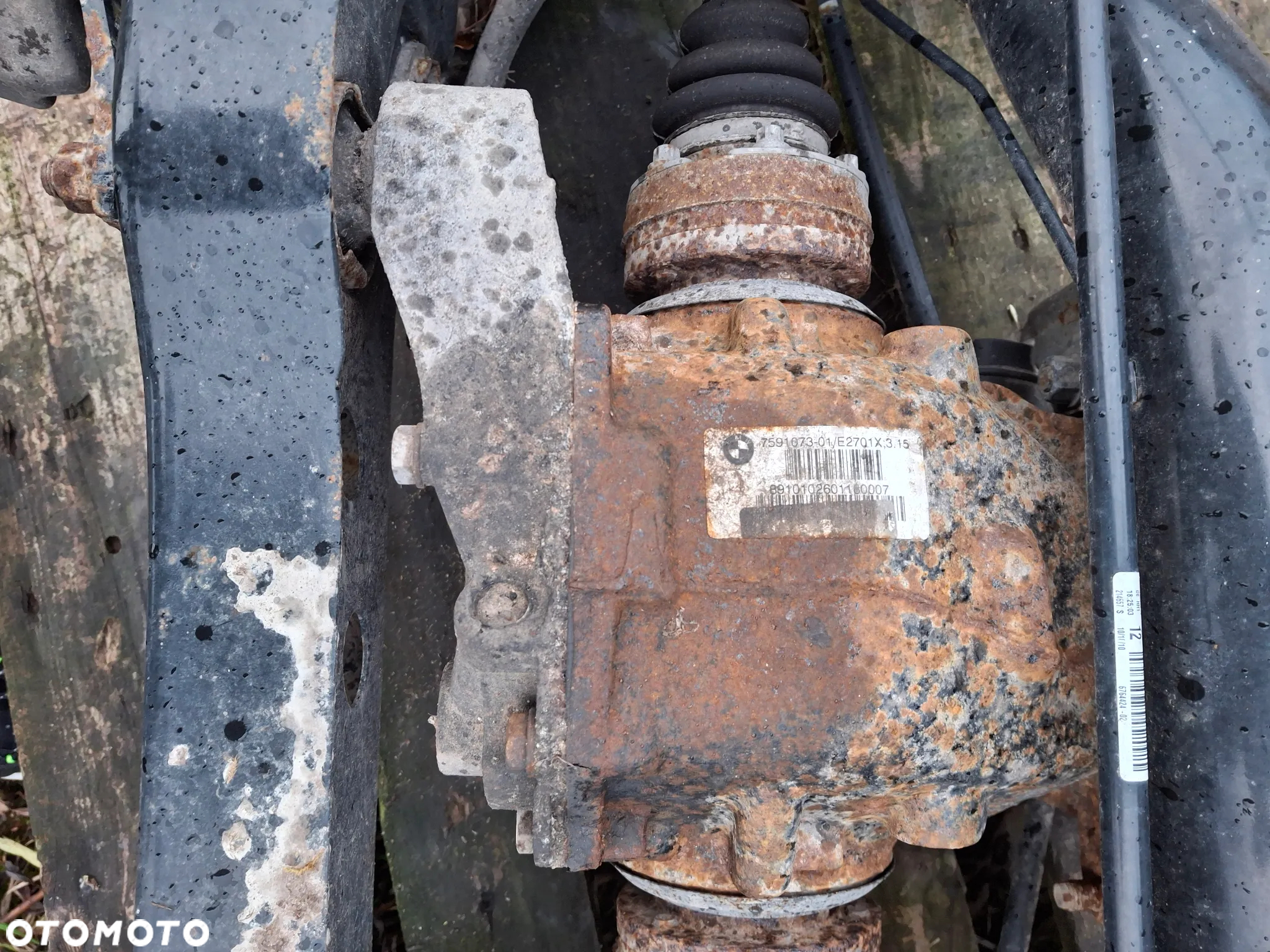 Most Dyferencjal BMW E90 320D 7591073 z Niemiec - 3