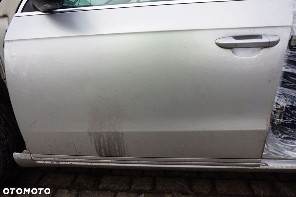 DRZWI PRZEDNIE LEWE PASSAT B7 SEDAN LA7W  SREBRNY VOLKSWAGEN 2010-2014 - 3