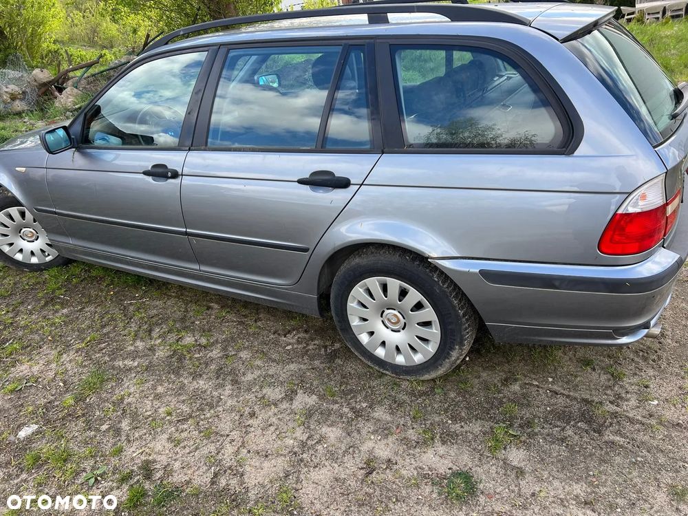 BMW E46 LIFT DRZWI PRAWY LEWY TYŁ SILBERGRAU METALLIC - 1