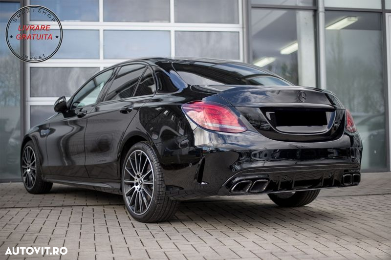 Ornamente tobe pentru sistemul de evacuare Mercedes C-Class W205 S205 C205 A205 C6- livrare gratuita - 9