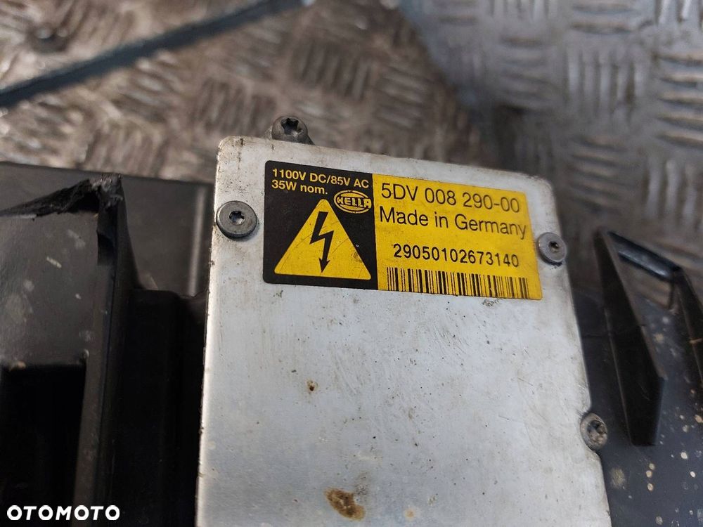 LAMPA LEWY PRZÓD XENON NA CZĘŚCI PRZETWORNICE AUDI A6 C6 EU 5DV008290-00 - 9
