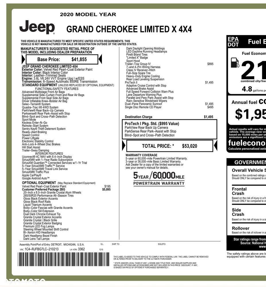 Jeep Grand Cherokee 3.6 V6 Limited - 39