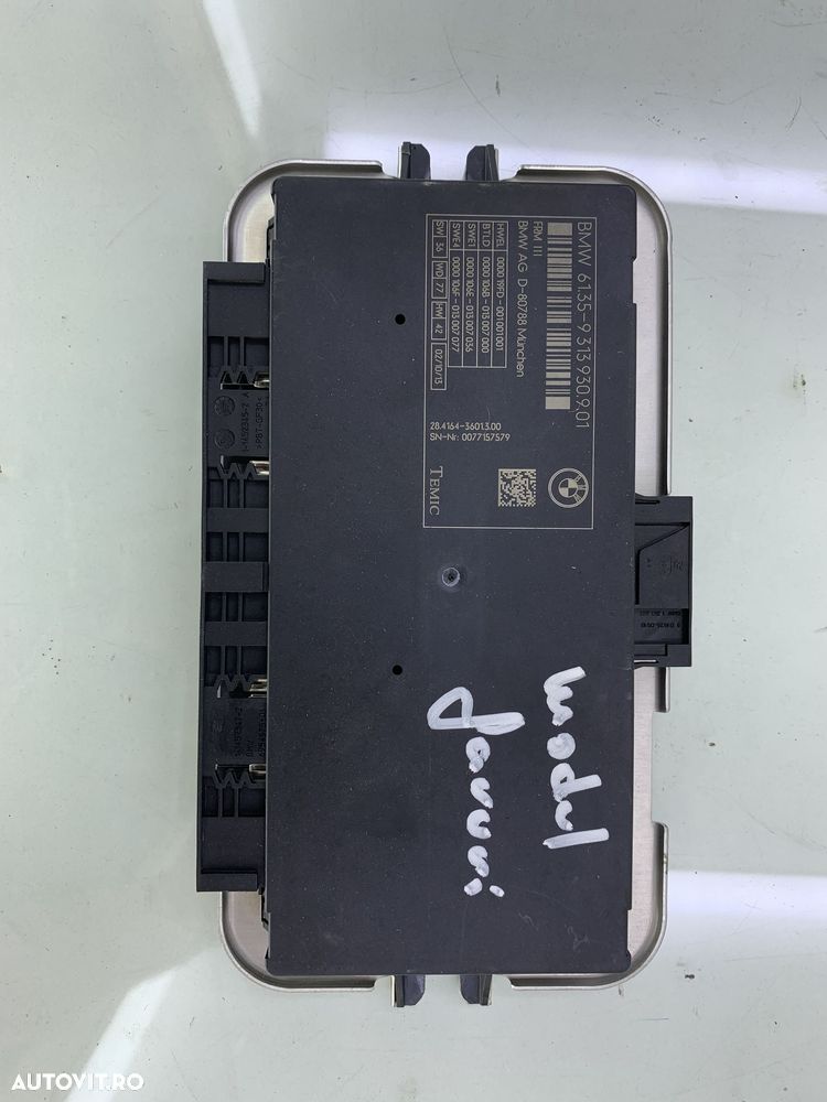 Dezmembrez MODUL FARURI/LUMINI /XENON de pe BMW SERIA 5 F10 2010-2016 - 1