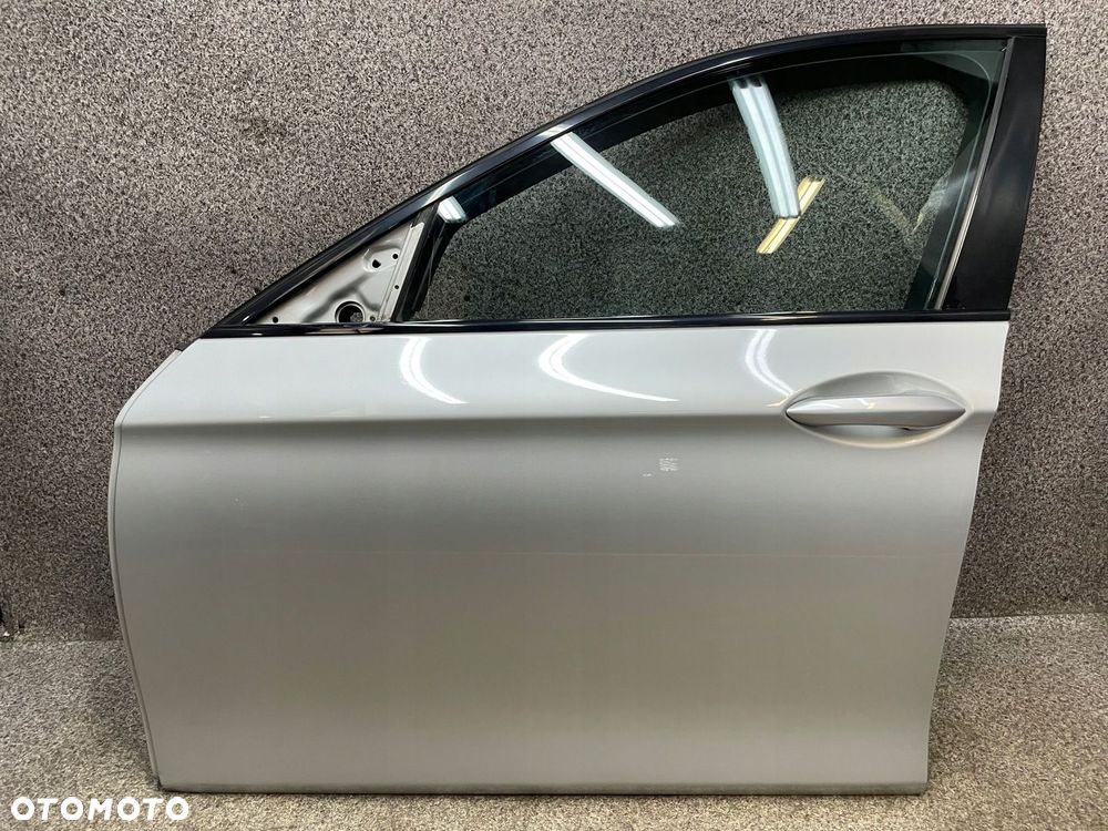 Drzwi szyba lewy przod przednie BMW F11 F10 354 srebrne 150 umAl ładne - 2
