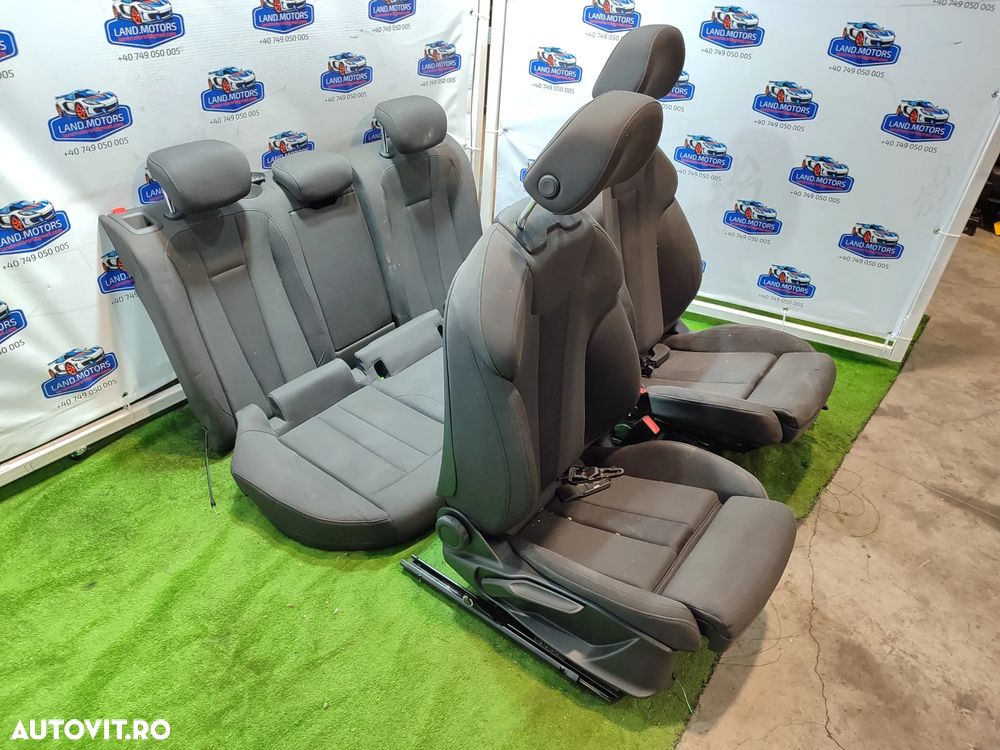 INTERIOR TEXTIL / SCAUNE + BANCHETE AUDI A4 B9 8W BREAK / 2015-2024 + SCAUNE CU INCALZIRE - 4