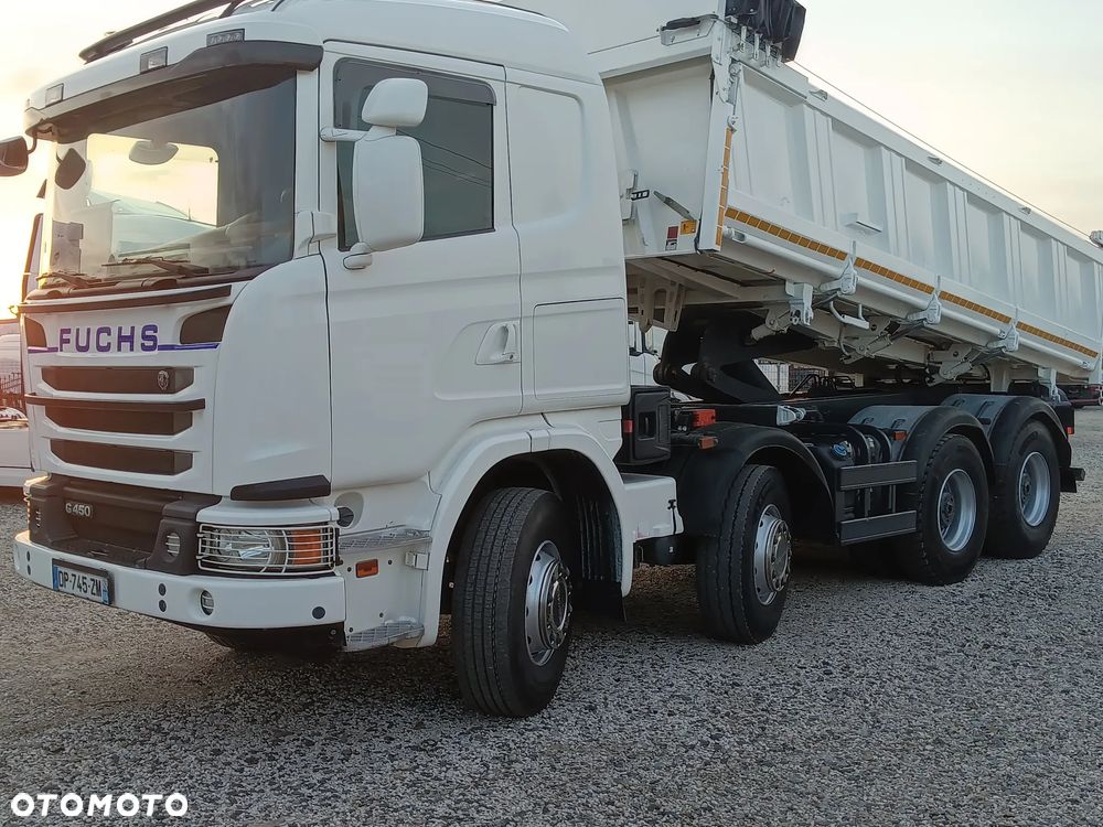 Scania G450 Wywrotka,8x4 Resor, Sypialka,Bortmatik, Meiller, Pełen serwis Scania!!! - 4