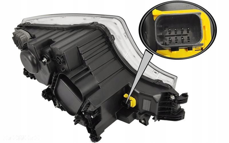 mercedes actros mp5 reflektor lewy full led - 4
