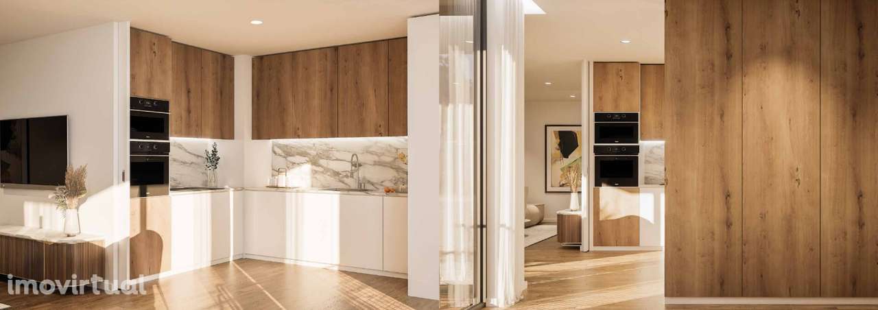 Apartamento T2 | Novo | Com Terraço e Jardim | S. João da Madeira - Grande imagem: 2/17