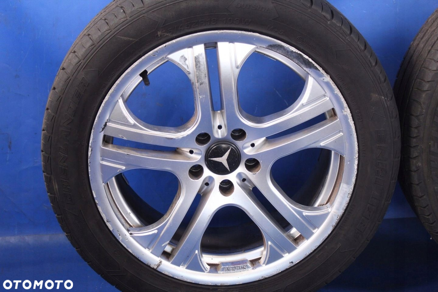 FELGI ALUMINIOWE MERCEDES W251 BRABUS 18 8,5J ET40 - 8