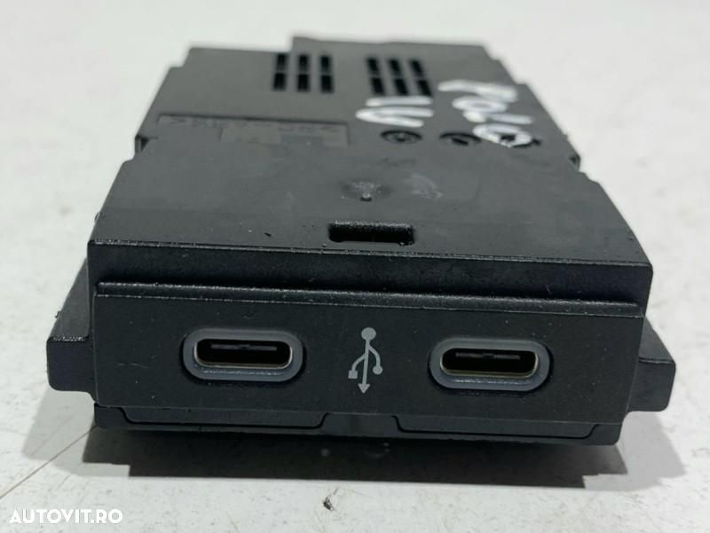Modul control usb Volkswagen Polo VI facelift (2021->) AW 1.0 tsi DLAC 2G6035700 - 1