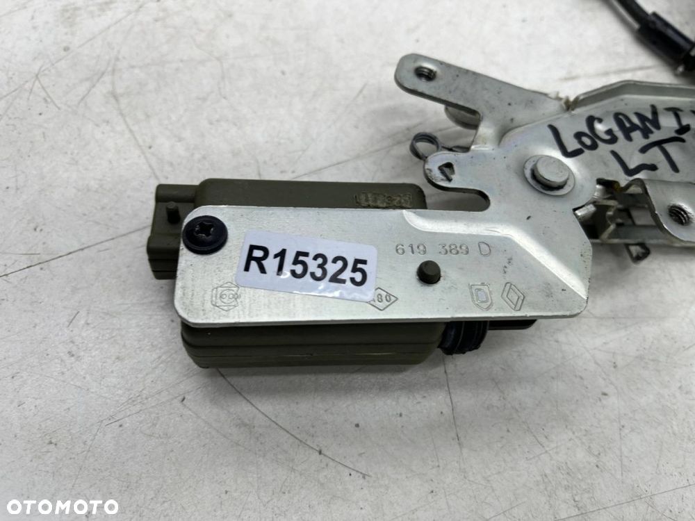 Zamek drzwi Dacia Logan Mcv kombi VAN 05-14r. LEWYCH tylnych drzwi bagażnika klamka linki centralny - 9