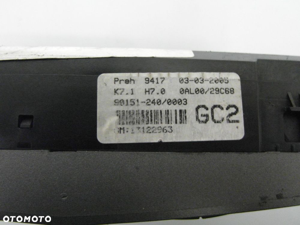 PANEL NAWIEWU Z AC OPEL ASTRA III H 901512400003 - 6