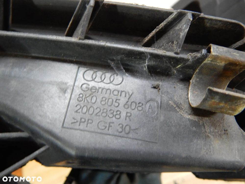 Ślizg PRAWY mocowanie uchwyt lampy spryskiwacz AUDI A4 B8 A5 08-13 Łuków części - 6