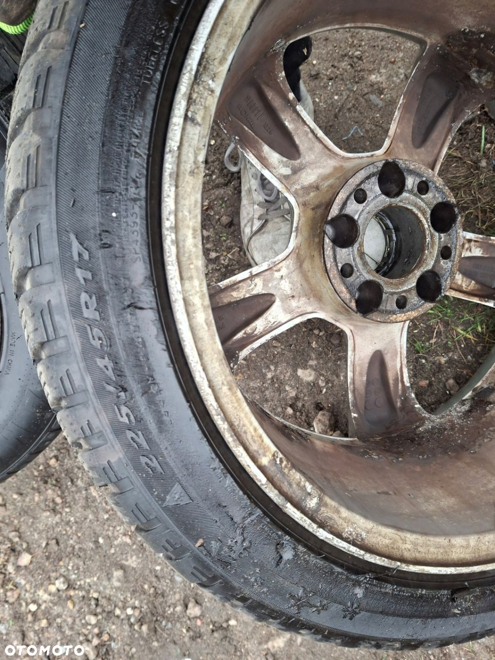 MERCEDES W204 W203 KOŁA 17 FELGI ALUMINIOWE A2034013302 7,5Jx17 ET36 5x112 - 12