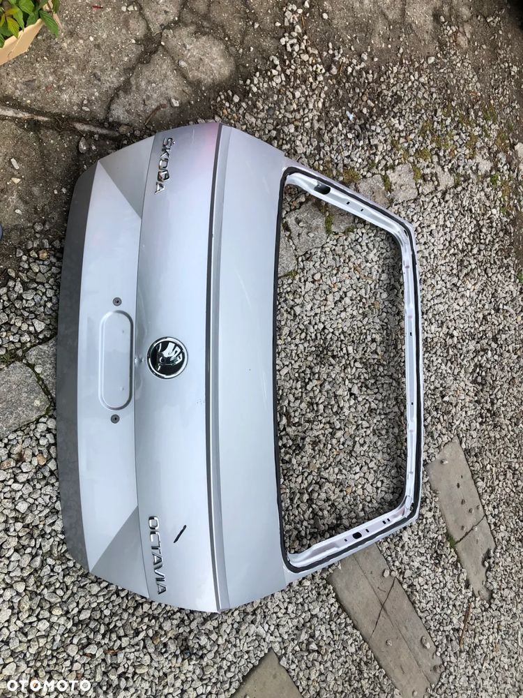 KLAPA TYŁ POKRYWA SKODA OCTAVIA 3 III 5E5 SEDAN HB 2012- spojler - 3