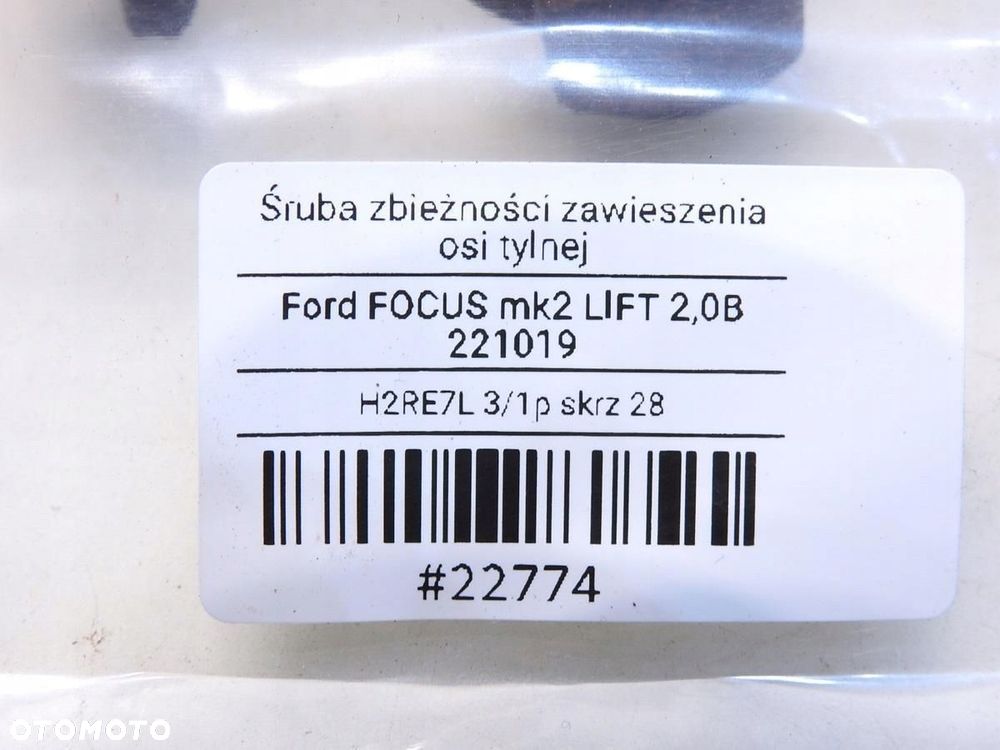 ŚRUBA MIMOŚRODOWA FORD FOCUS MK2 - 7