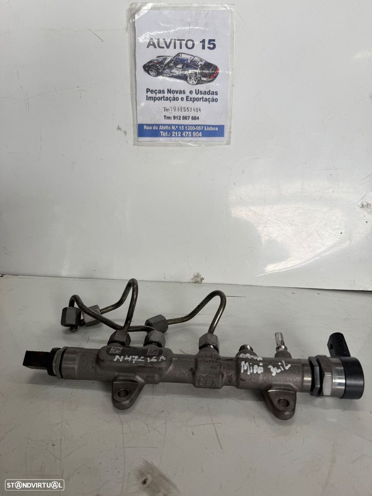 Régua injeção flauta 116d 216d  Bmw Mini 1.5cc N47c16A 0445213026 - 1