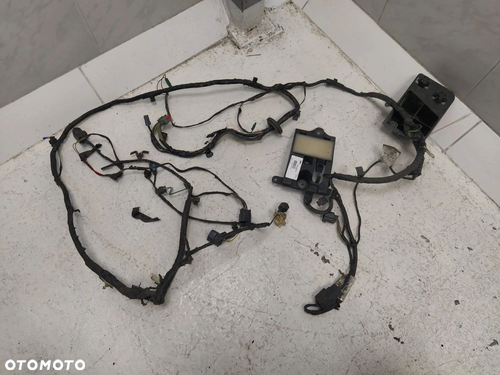 JAGUAR XJ XJ-R X351 CZUJNIK RADAR MARTWEGO POLA MOCOWANIE WIĄZKA KABEL TYŁ TYLNEGO ZDERZAKA PDC ORYGINAŁ - 2