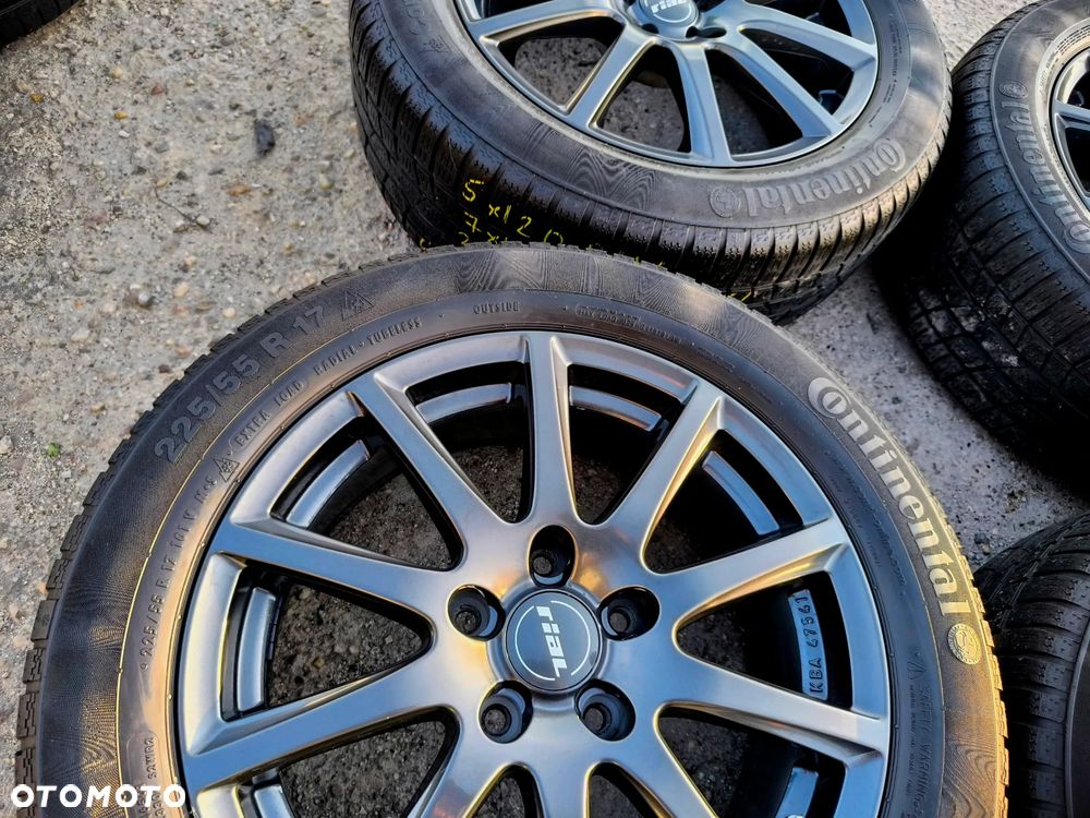 225/55R17 101V Opony Zimowe Zima CONTINENTAL ContiWinterContact TS830P 4,5mm Legnica ALU-RAD 225/55 - 8