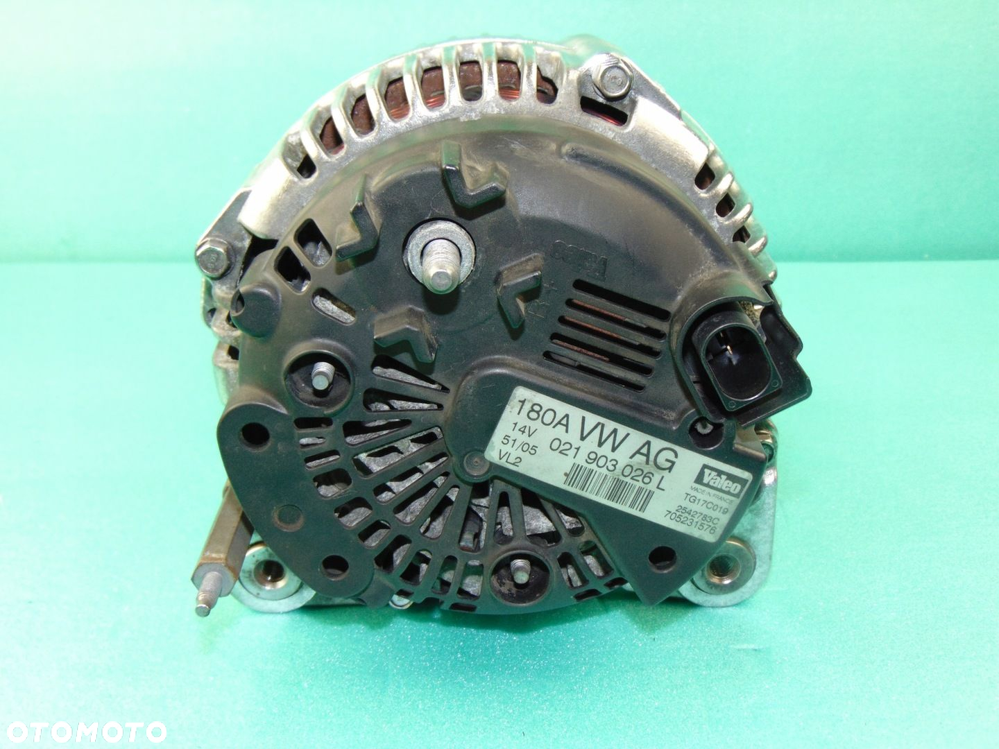 Alternator 180A 1,9TDI 2,0TDI Passat b6 TouranGolf IV A3 8L 021903026L - 8