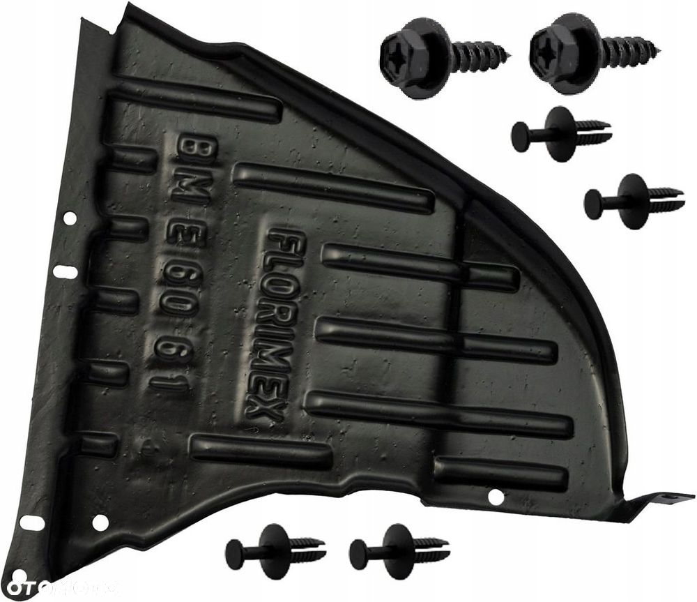 BMW E60 E61 Standar osłona silnika nadkole PRAWY - 1