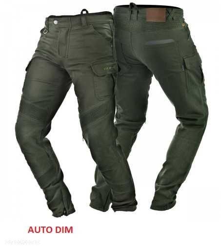 Spodnie motocyklowe SHIMA GIRO khaki lub czarne LUB MORO - 4