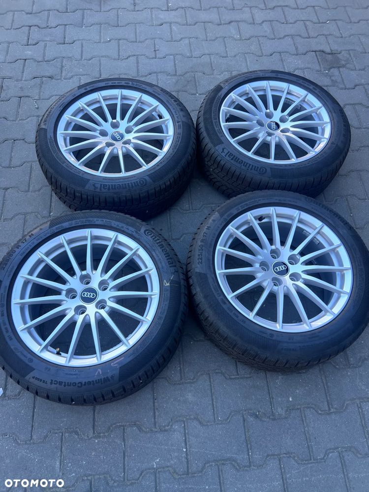Koła zimowe Audi A4 A5 A6 17'' 225/50r17 Continetal 24r - 1