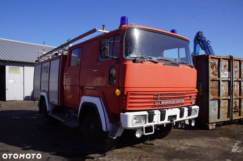 Auto na części - Magirus-Deutz 170D11 FA 8.4 188 KM F6L413 1978R Silnik Skrzynia Drzwi Zabudowa Pompa Szyba Lampa Lusterko Deska Kokpit Licznik Fotel - 1