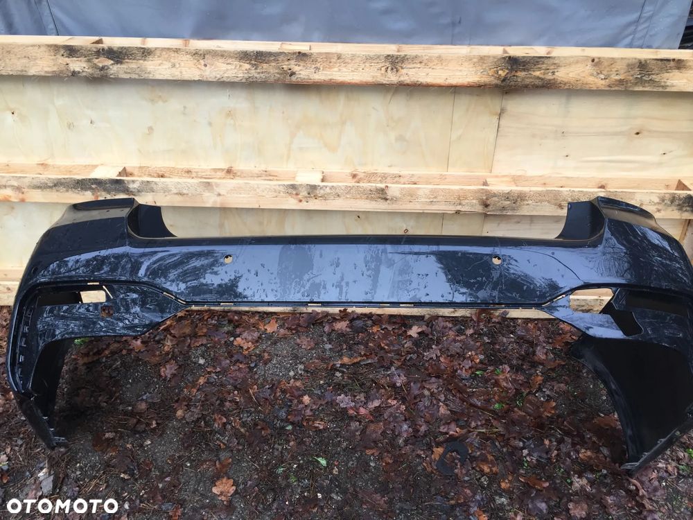 ZDERZAK Tylni - BMW Serii 5 (G30) M-PAKIET Lift Czarny - 8098688